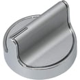 thumbnail image 1 of Silver Range Surface Burner Control Cooktop Knob Replacement for Whirlpool W10698166 AP5949868, 1 of 7