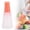 F, variant on Silicone Oil Brush for Cooking, Oil Dispenser with Brush, Multi-purpose Oil Brush for Cooking, BBQ, Pastry, Baking, Silicone Brush for Oil, Honey, Sauce, Red
