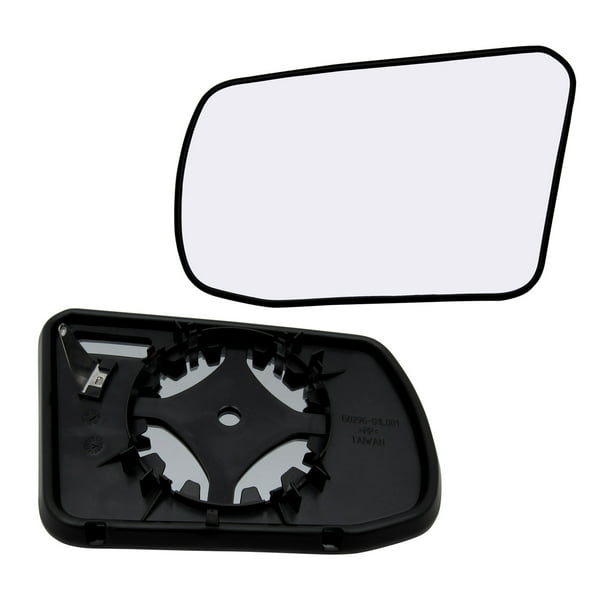 New Replacement Driver Side Mirror Glass With Backing For Motor Mount