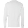 thumbnail image 5 of Hanes Mens Comfortsoft® Long-Sleeve T-Shirt (Pack of 2) 2 White, 5 of 6