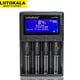 thumbnail image 5 of Banco de energía de la batería LiitoKala LiitoKala Lii-PD4 4 ranuras Inteligente inteligente Cargador de batería para 26650/21700/20700/18650/18490/18350/17670/17540 (RCR123) / 14500/10440 LCD de bate LiitoKala Banco de energía de la batería, 5 of 7
