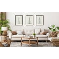 thumbnail image 5 of Kate and Laurel Sylvie Minimalist Evergreen Trees Framed Canvas Wall Art Set by The Creative Bunch Studio, 3 Piece 18x24 Brown, Modern Minimal Tree Line Wall Art Set, 5 of 6