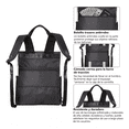 thumbnail image 4 of Mochila Antirrobo Mochila Impermeable Negro/Beige, 4 of 5