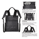 thumbnail image 4 of Mochila Antirrobo Mochila Impermeable Negro/Beige, 4 of 5
