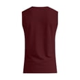 thumbnail image 6 of Men's Workout Tank Tops V Neck Sleeveless Shirts Quick Dry Athletic Gym Muscle T Shirt Lightweight Soft Tee, M, 6 of 8