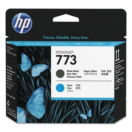 - HP 773, (C1Q20A) Cyan/Matte Black Printhead -HEWC1Q20A