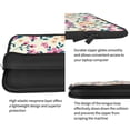 thumbnail image 5 of Bingfone Cute Flower Laptop Sleeve Case 15 Inch, 360° Protective Computer Carrying Bag, 5 of 9