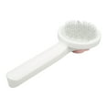 thumbnail image 1 of Cat Slicker Brush, Ergonomic Handle Pets Comb Brush Tool One Button Self  Easy To   For Home For Cats Pink, 1 of 8