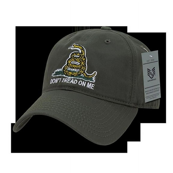 RapDom America No Greater Friend Relaxed Graphic Mens Cap [Black - Adjustable]