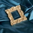 thumbnail image 2 of Vintage Picture Frame Resin Golden Ornate Textured Oval Desktop Photo Frame Photo Holder Jewelry Display Frame Home Decoration, 2 of 6
