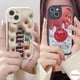 thumbnail image 2 of Funda Para Samsung Galaxy A14 A34 A54 A03S A10S A13 A20S A21S A22 A23 A31 A32 A33 A50S A30S A51 A52S A53 A70 A71 A72 A73 5G 4G Oval Big Eye Suave Teléfono Motivo Lindo Chocolate Bean, 2 of 4