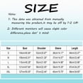 thumbnail image 3 of Kaprioy Womens Casual V Neck 3/4 Sleeve Button Down Shirts High Low Early Fall Fashion Blouse Tops For Women Trendy Oversize Elegant Loose Fit Shirt Long Blouse Casual Tunic Beach Bikini Cover Up, 3 of 4