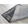 thumbnail image 5 of Midnight Blue/Beige Persian Zigler Allover Pattern Distressed – Modern Vintage Area Rug, 5 of 7