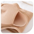 thumbnail image 5 of VISALY 3Pack Strapless Bandeau Bras for Women Non-Slip Full Support Bandeau Bra Plus Size Wireless Padded Bralette Push Up Bra Seamless Tube Top Wirefree Supportive Bandeau Tube Tops Purple Xl, 5 of 7