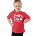 thumbnail image 5 of Christmas Crew Shirt for Adults and Kids Matching Holiday Tee for Mom Dad Girls Boys Vintage Red Shirt 4T, 5 of 6