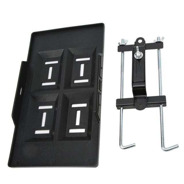 Bandeja de Batería de Coche Organizador de Soporte de Bandeja de Batería de Coche Kit de Soporte de Abrazadera de Sujeción de Batería Accesorio de Coche para Baterías de la ANGGREK Otros