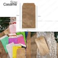 thumbnail image 4 of 50 Pcs Small Sack Pouch Mini Dot Kraft Paper Bags Wedding Party Invitation Greeting Cards Paper Gift Bag full white 50 pcs, 4 of 6