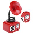 thumbnail image 3 of Tocadiscos De Fonógrafo, Altavozvintage, Mini Tocadiscos De Gramófono Portátil Para Decoración Del Hogar, Accesorio Para Equipo De Caja De AltaVoz, 3 of 7