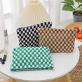 thumbnail image 4 of Firefly hope Bolso de hombro tejido para mujer, bolso de mano y neceser, elegante bolso de playa de verano, 25 x 6,5 x 17 cm (azul)., 4 of 4