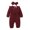 #01, variant on GYRATEDREAM Infant Newborn Boys Girls Clothes Set Baby Romper Ribbed Knit Long Sleeve Button Solid Bodysuit Jumpsuit Headband