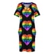 thumbnail image 4 of Vestido suelto con bolsillos y abrazos de mamá gratis para apoyar a la comunidad LGBTQ+. Vestidos para mujer. Ropa para mujer., 4 of 7