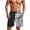 Tribal Black, variant on Yuyamidu Hunting Camo Men's Swim Trunks Quick Dry Comfortable Board Shorts with Pockets Elastic Waist Swimwear for Outdoor Water Sports Beach Surfing Swimming and Summer Vacation Man S