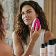 thumbnail image 5 of Body Benefits Facial Cleansing Sponges Gentle Exfoliating Makeup Removal Pink 6 Count, 5 of 10