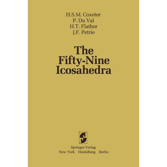 Lecture Notes in Statistics The Fifty-Nine Icosahedra, Book 6, (Hardcover)