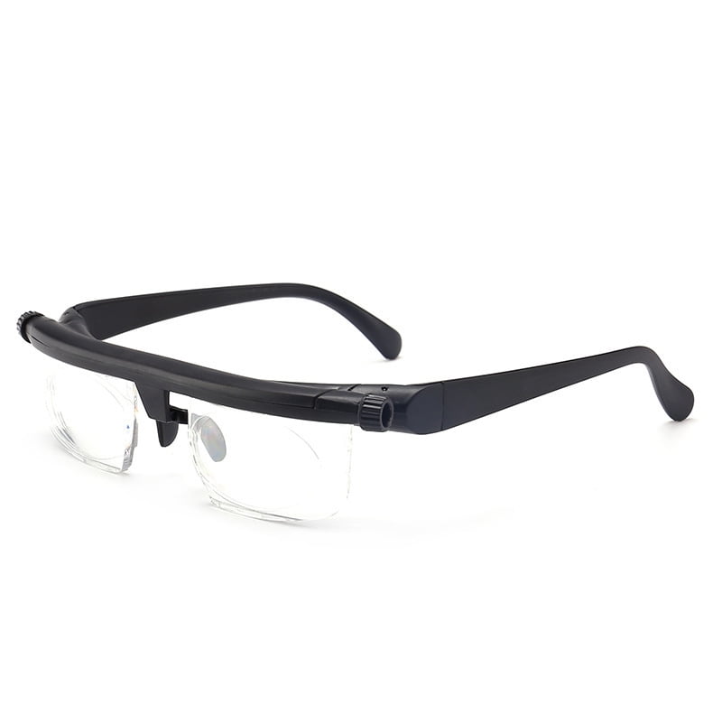 Focus Adjustable Eyeglasses 3 To +6 Diopters Reading Glasses Focal Length
