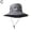 dark gray, variant on Mens Outdoor Sun Hat Bucket Safari Bush Boonie Hiking Hot Wide Cap Fishing C6I6