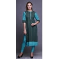 thumbnail image 2 of Bimba Robes Tuniques Droites pour Femmes Imprimé Kurta d'Été, 2 of 6