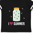 thumbnail image 4 of Inktastic I Love Summer Cute Fireflies Boys or Girls Toddler T-Shirt, 4 of 5