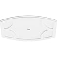 thumbnail image 7 of 12"W x 8"H x 1"ID x 6 1/2"C x 1"P Kailey Architectural Grade PVC Contemporary Ceiling Medallion, 7 of 7