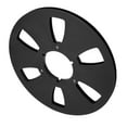 thumbnail image 2 of 1/4 10 Inch Empty Tape Reel Aluminum Alloy 6 Hole Universal Opening Machine Part Sound Tape Takeup Reel Black, 2 of 8
