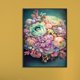thumbnail image 4 of 5D bricolaje taladro redondo completo diamante pintura ramo fresco decoración del hogar (LP626) FLhrweasw Nuevo, 4 of 9