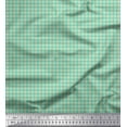 thumbnail image 1 of Soimoi Rayon Crepe Fabric Geometric Small Printed Fabric 1 Yard 46 Inch Wide, 1 of 3