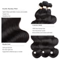 thumbnail image 3 of Ustar Affordable 100% Remy Hair Bundles 1B off Black Body Wave 8 inch to 26 inch, 3 of 4