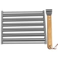 thumbnail image 1 of Wosthever Parrilla de acero inoxidable para perritos calientes, herramienta imprescindible para barbacoas y camping, accesorios para barbacoas al Kits de desorden para acampar 16.4 x 17 cm, 1 of 6