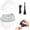 White, variant on 3 in 1 Electric Nail Clippers, 2026 New Polishing Automatic Fingernail Trimmer, 2 Speeds, Quiet Electric Toenail Clippers, Easy Clip for Seniors, Adults and Men