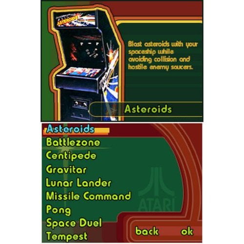 Atari Greatest Hits Volume 1 Nintendo DS