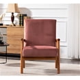 thumbnail image 3 of Uspridefurniture Robbie 25'' Wide Velvet Armchair -Pink, 3 of 5