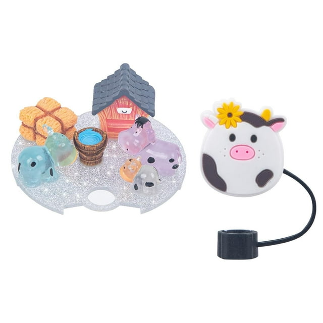 Kitchen Straw Compatible With Cup Lid Accessory Charm Cup .0 Accessory Charm 30 Oz 40 Oz With Silicone Cap For Insulated Mugs,White Kitchen Straw