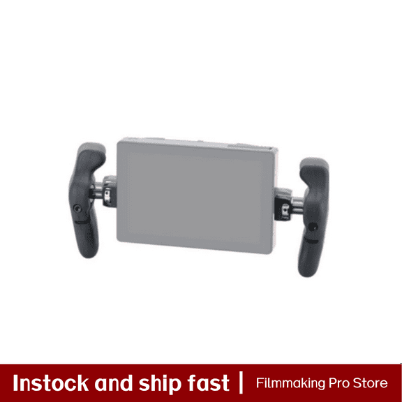 Nitze Monitor Handle Side Handle for SmallHD Monitor, with 1/4" Locaiting Pins for SmallHD Standard and Shoulder Strap Slot
