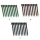 thumbnail image 4 of Injueey Estacas de plástico duraderas para bordes de paisaje, soporte para plantas, fácil instalación, seguras y planas, 50 Uds. Jardín y Patio Verde+50 piezas, 4 of 6