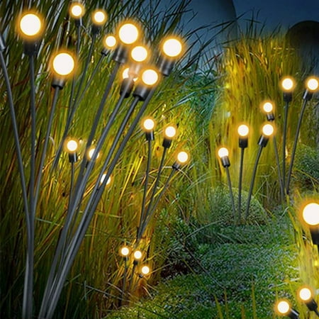 

YUANHUILI Solar Ground Light utomatic Switch Swing Lawn Lamp for Courtyard ()