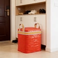 thumbnail image 4 of Bolsa Grande para Mudanzas | Bolsa de Almacenamiento para Ropa y Ropa de Cama | Bolsa Plegable Resistente con Cremallera | Contenedor de Almacenamiento de Plástico para La Organización Del Hogar | Su, 4 of 6