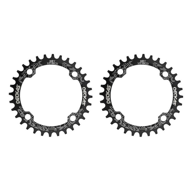 Greeniant Juego de bielas, disco de , bicicleta redonda 104BCD, bicicletas de montaña, juego de cadenas de aleación de aluminio hexagonal de Type10 NO10