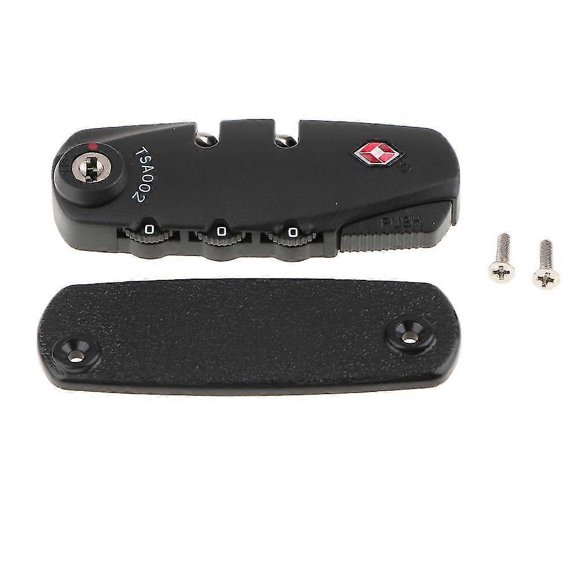 Built-in Luggage Lock Aapproved Custom Combination Lock With Screws,Fixed lock zipper backpack lock luggage pull tab lock