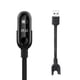 thumbnail image 2 of Cable de carga Cable de repuesto Cargador USB para Xiaomi Mi Band 3 Pulsera inteligente Pulsera Monitor de ritmo cardíaco Fitness (Negro), 2 of 5