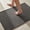 Dark Grey, variant on BULULOM Small Bathroom Rugs Non Slip Washable, Super Absorbent Thin Bath Mat Quick Dry Low Pile Bathroom Cerpet, Dark Grey 16"x24"